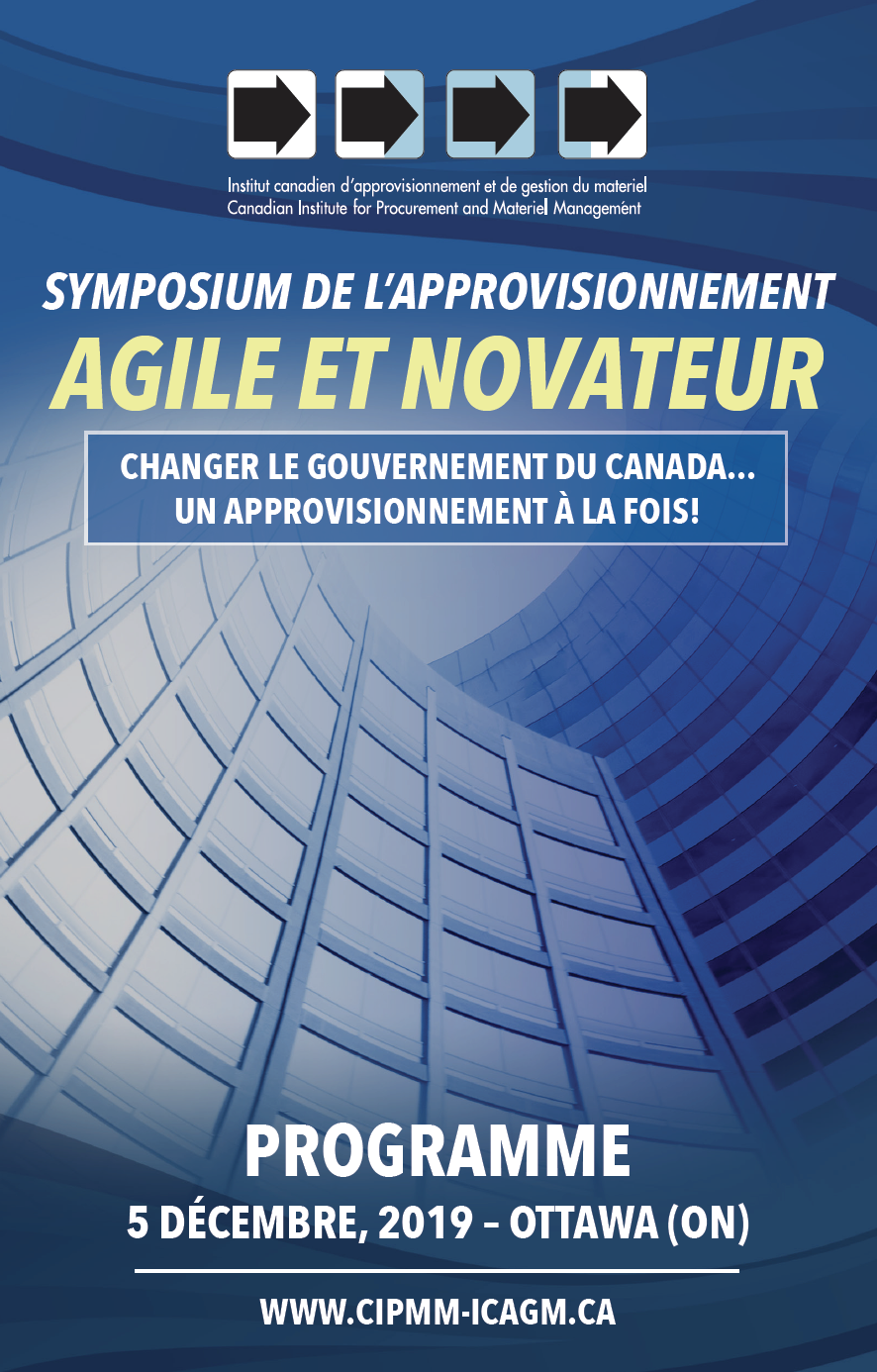 Symposium sur l’approvisionnement agile et novateur 2019