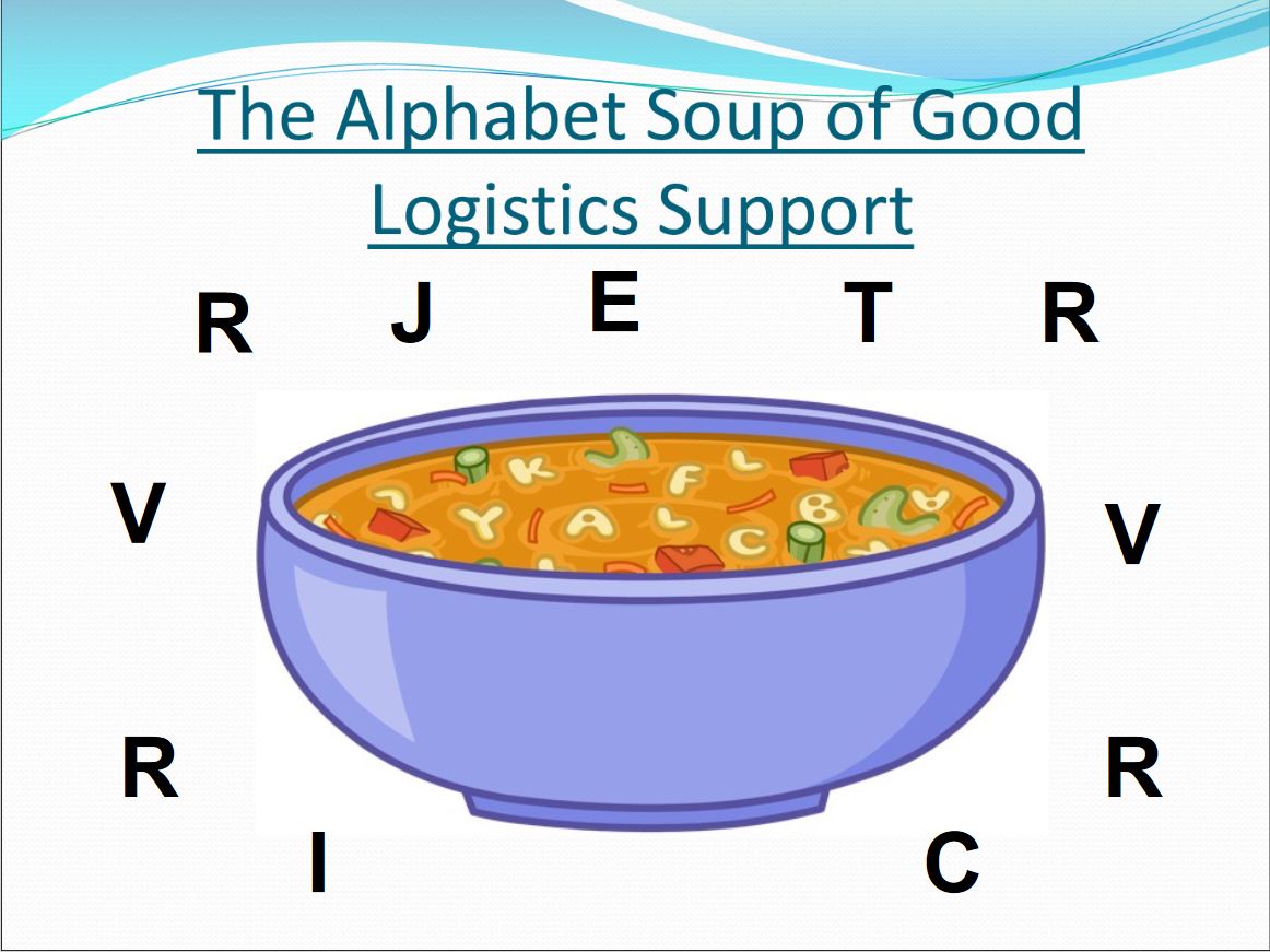 The Alphabet Soup of Good Logistics Support